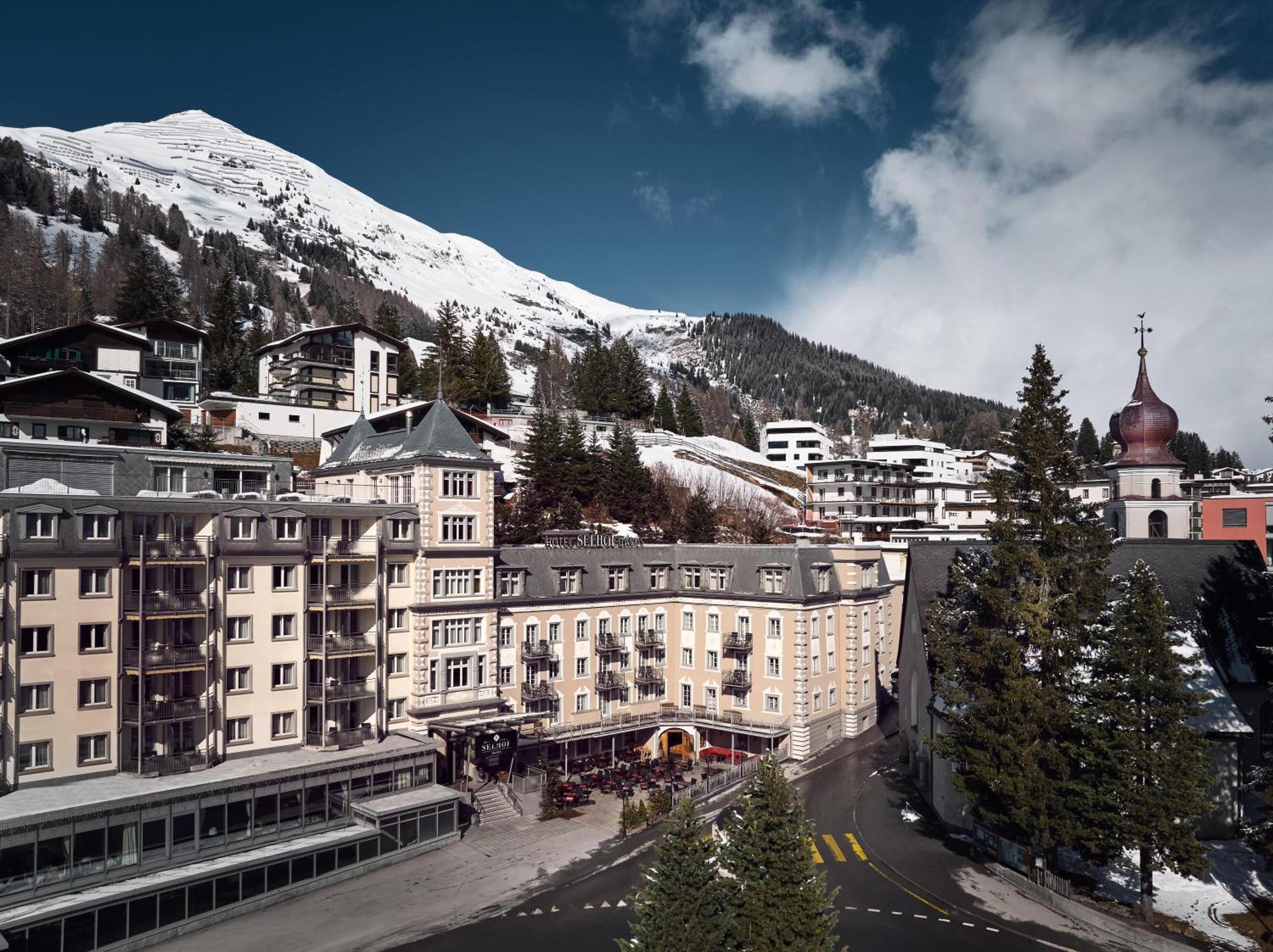 Seehof Reduit Davos Bagian luar foto