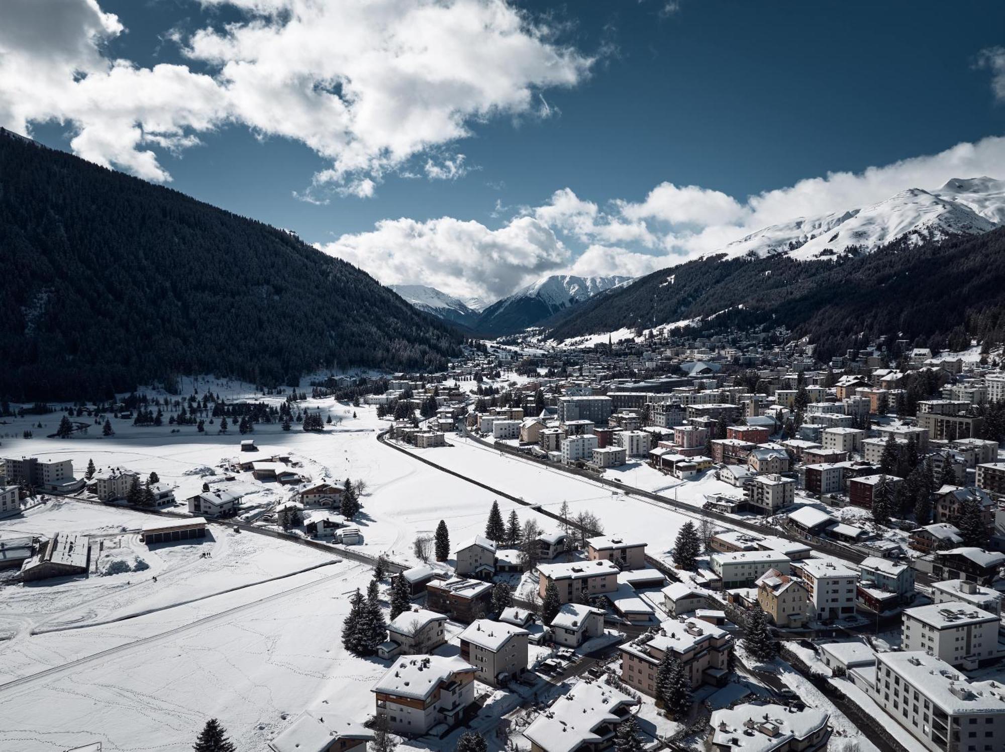 Seehof Reduit Davos Bagian luar foto